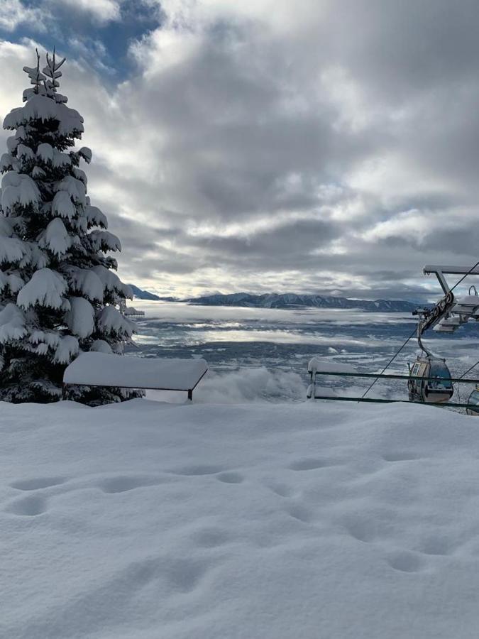 Hundefreundliche Bergwohnung Neben Der Skipiste - Mittelstation Skigebiet Gerlitzen Kanzelhohe Esterno foto